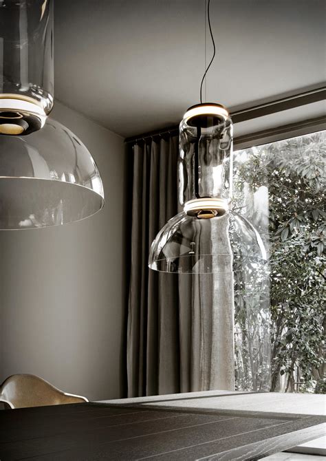 flos pendant|Noctambule Suspension 1 Low Cylinder Bowl Lamp 